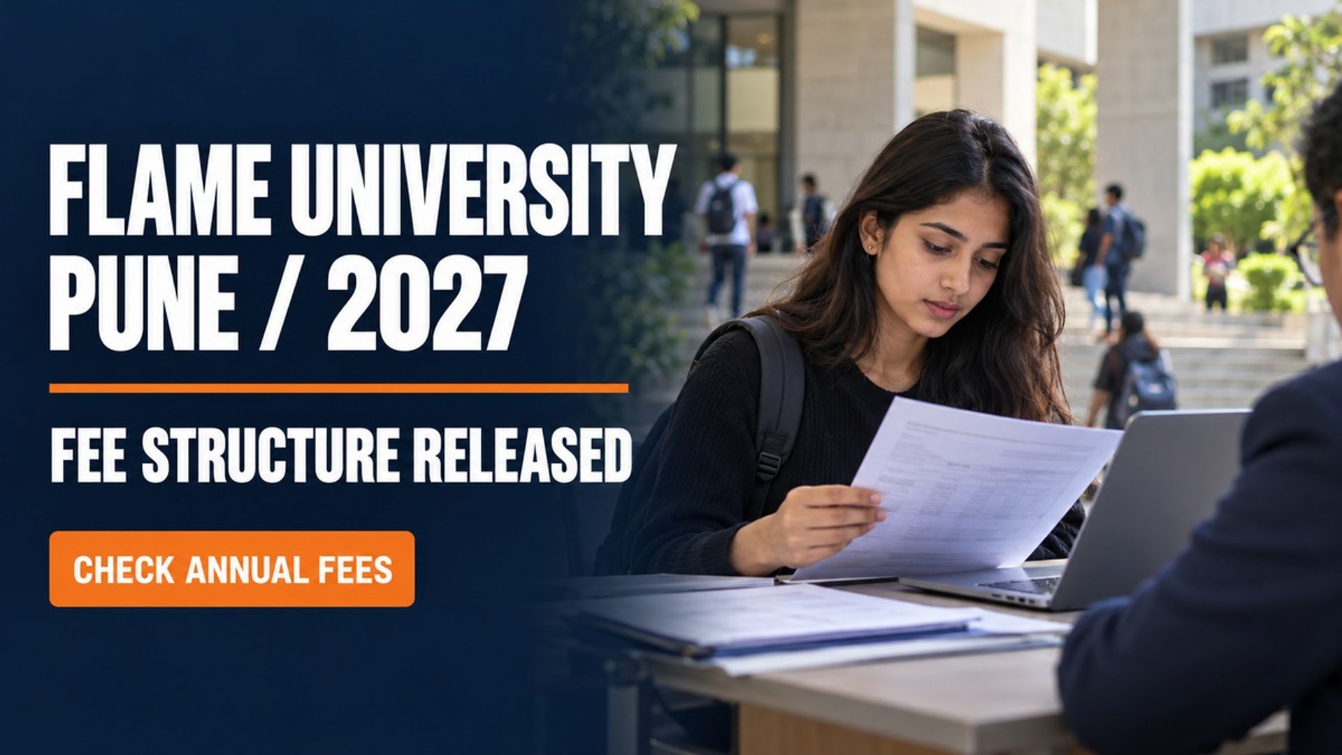 FLAME University Pune Fee Structure 2027 Released
