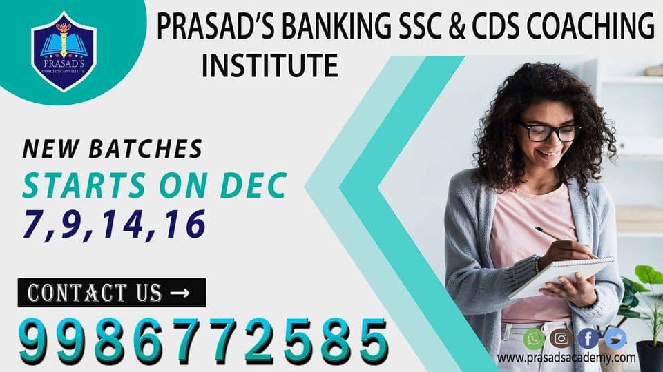 Prasad's Banking SSC & CDS Coaching Institution Prasad's Institute photo 3