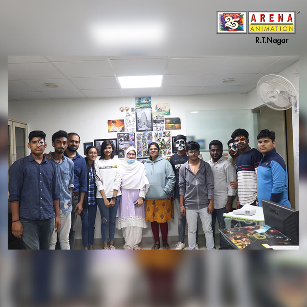 Arena Animation, R T Nagar Face Painting photo 1