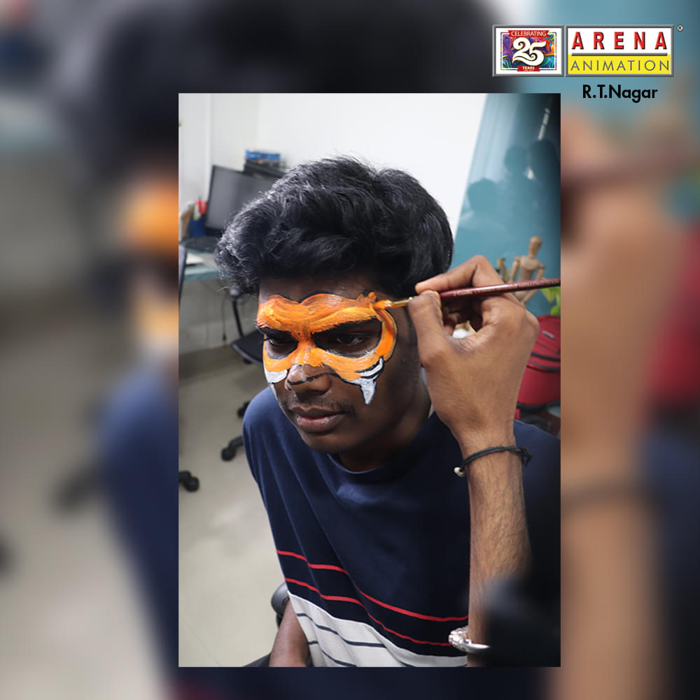Arena Animation, R T Nagar Face Painting photo 2