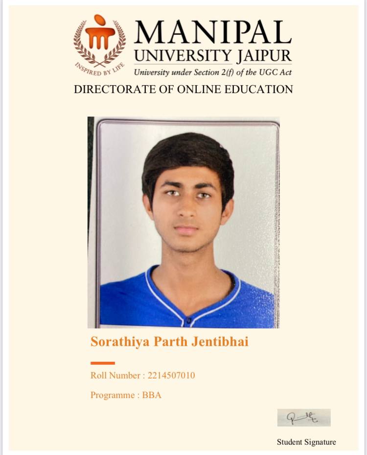 Parth sorathiya