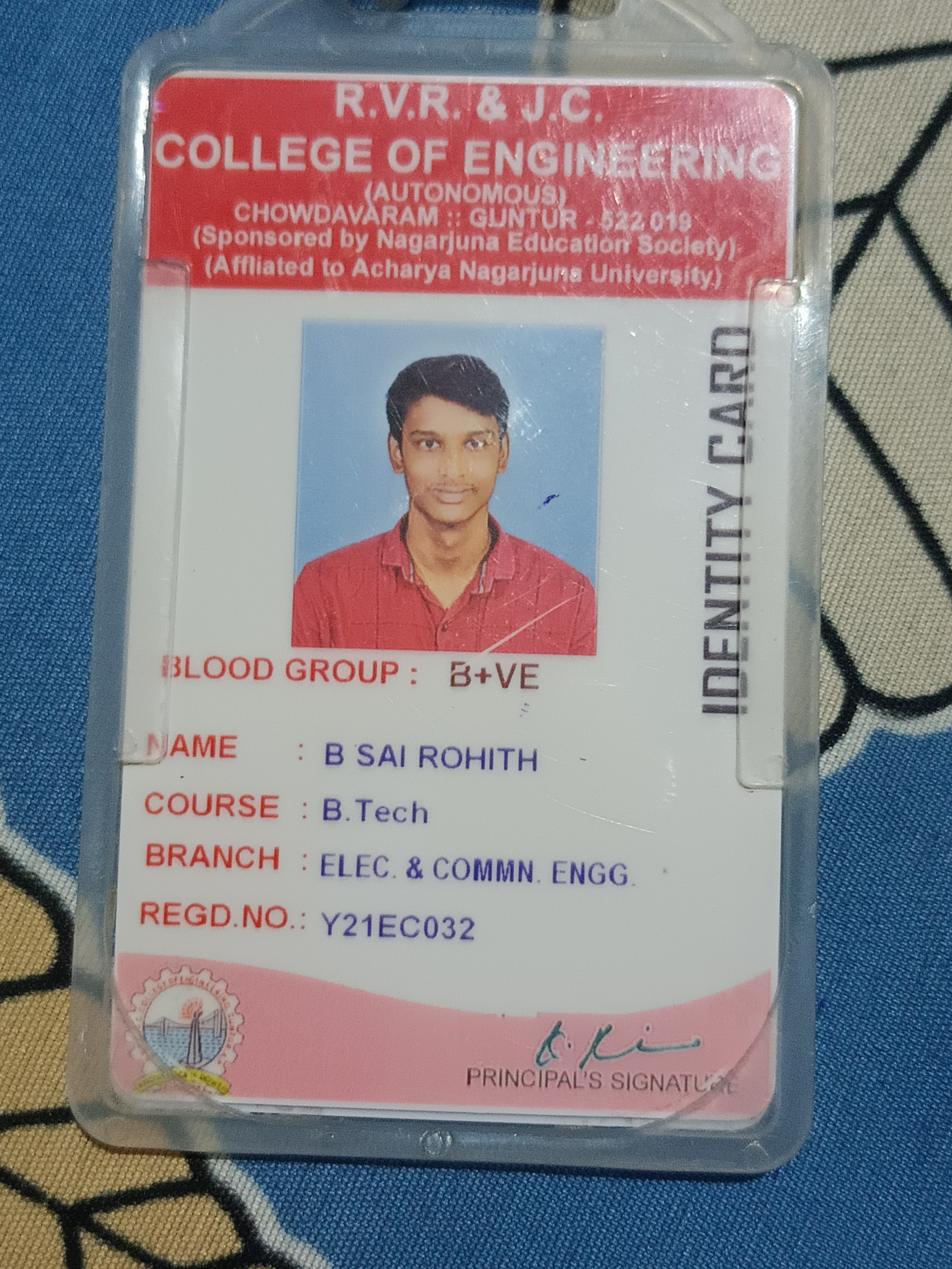 B SAI ROHITH