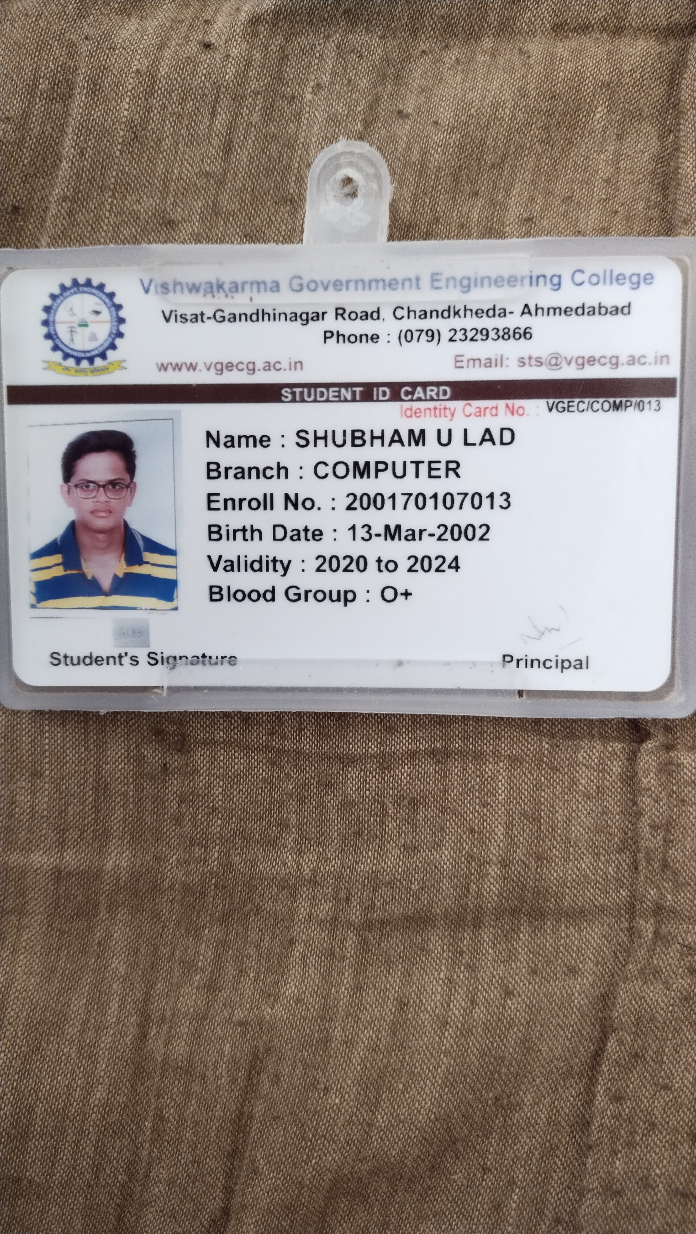 SHUBHAM UMESHKUMAR LAD