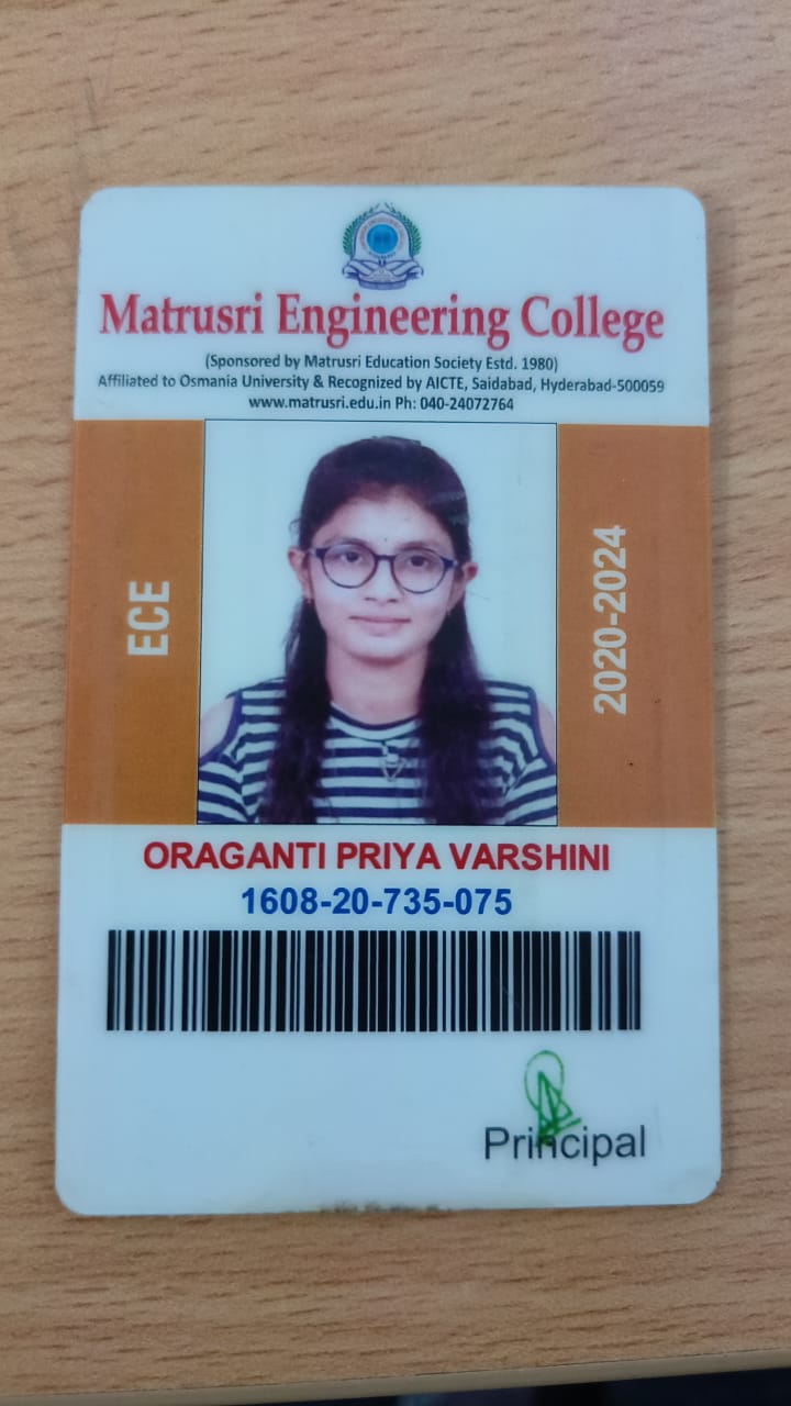 Oraganti Priyavarshini