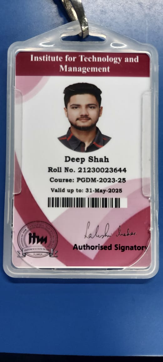 Deep Kiranbhai Shah
