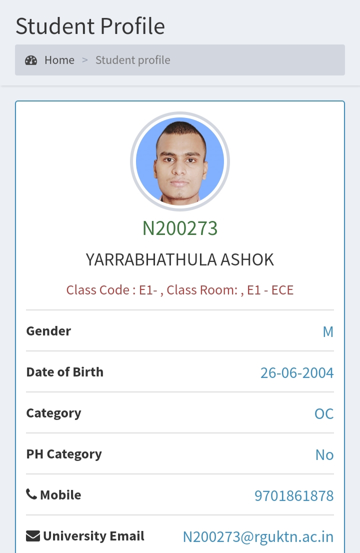 YARRABHATHULA ASHOK