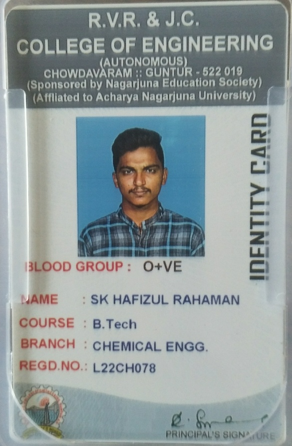 SHAIK HAFIZUL RAHAMAN
