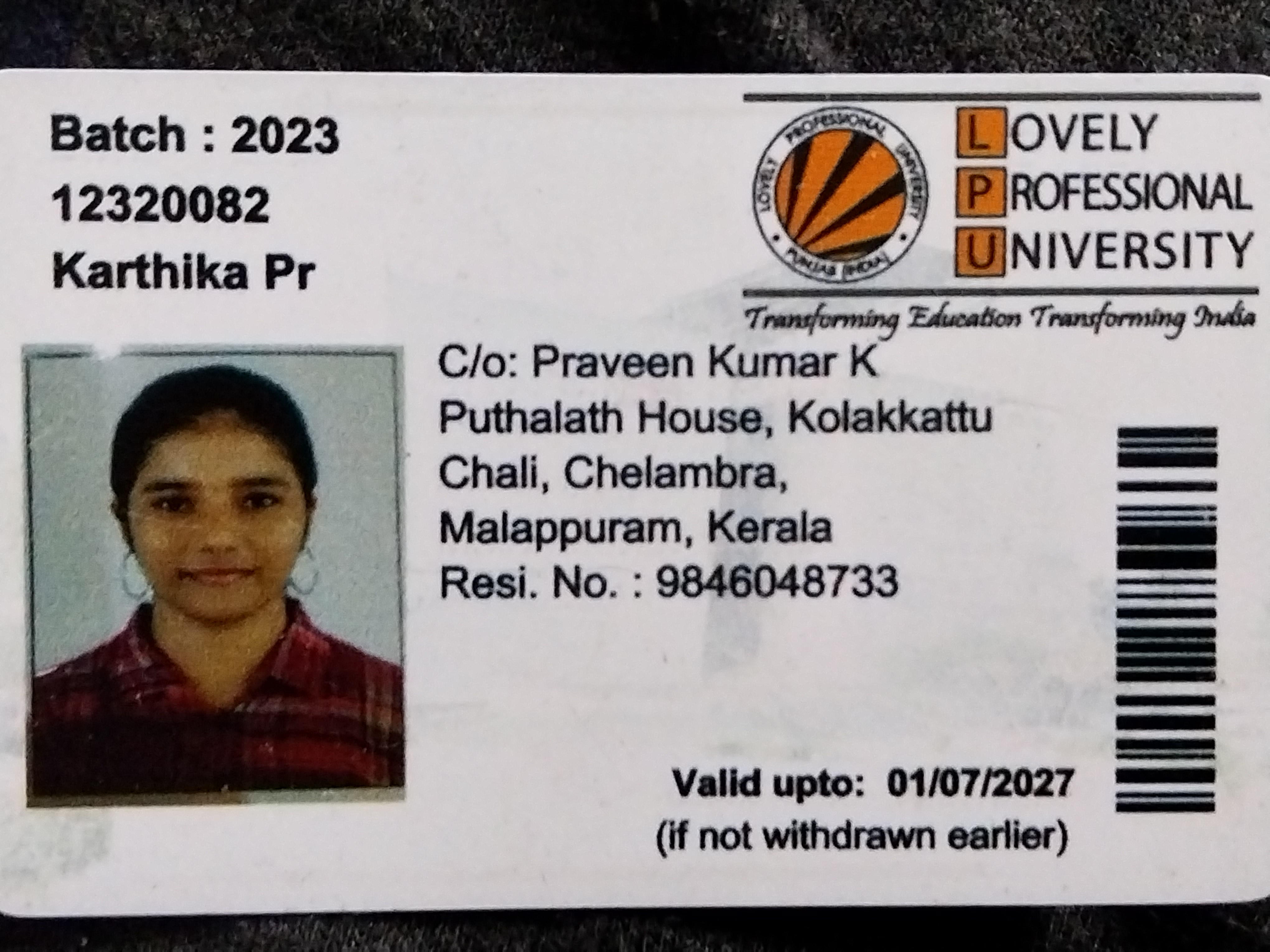 KARTHIKA PR
