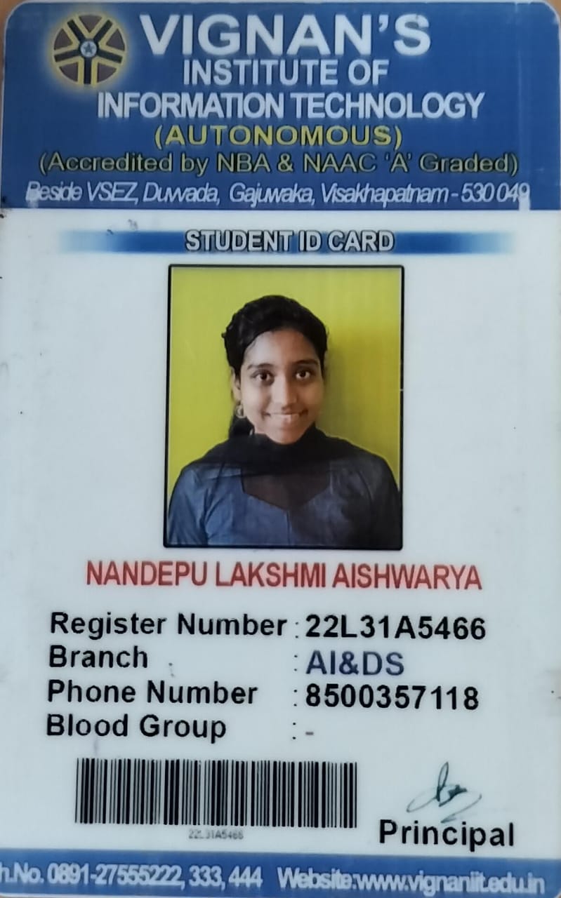 Nandepu Lakshmi Aishwarya