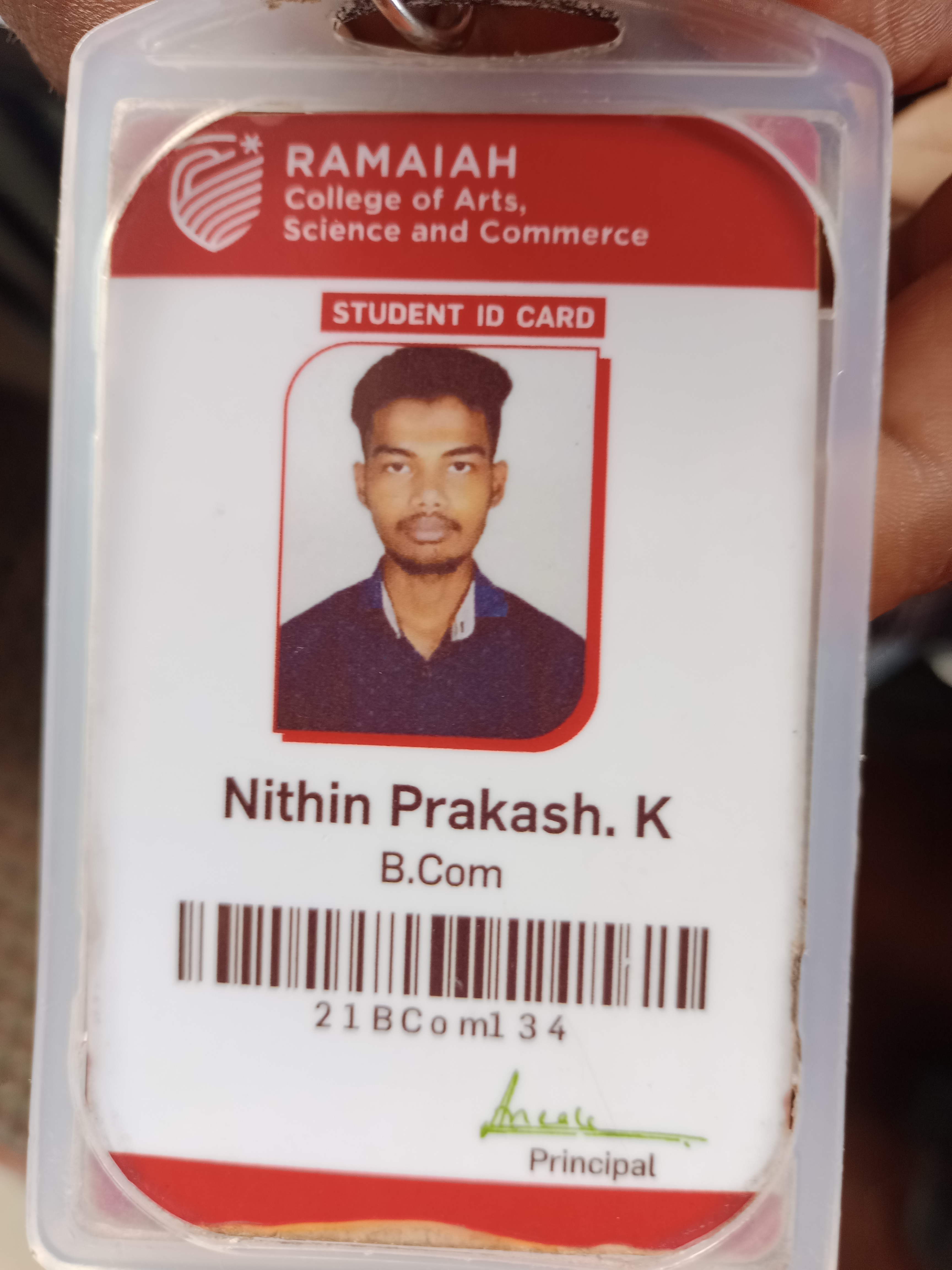 Nithin prakash k
