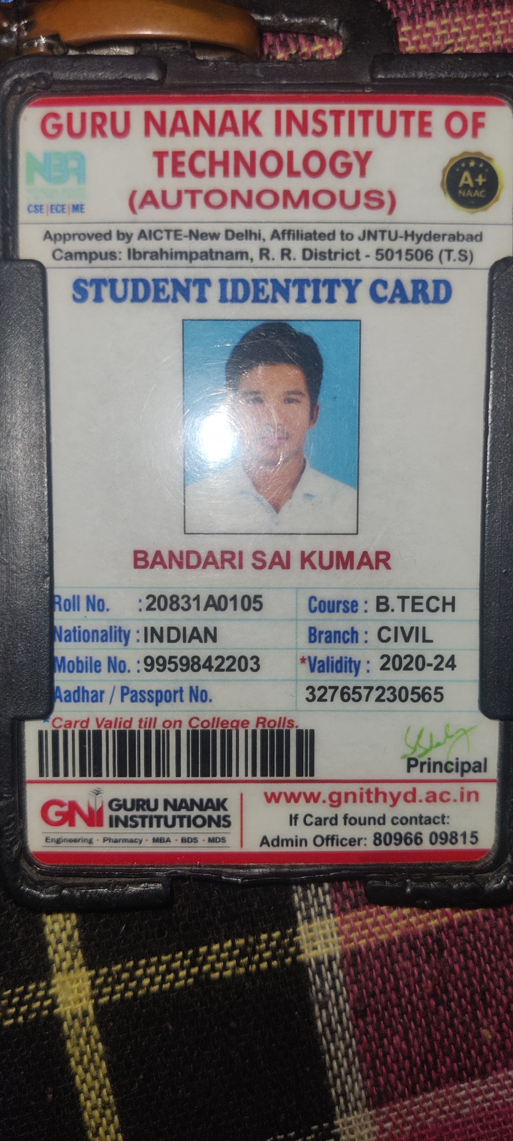 Bandari sai Kumar