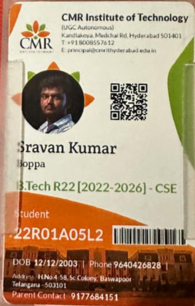 Boppa sravan kumar