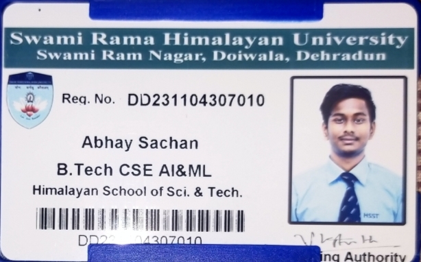 ABHAY SACHAN