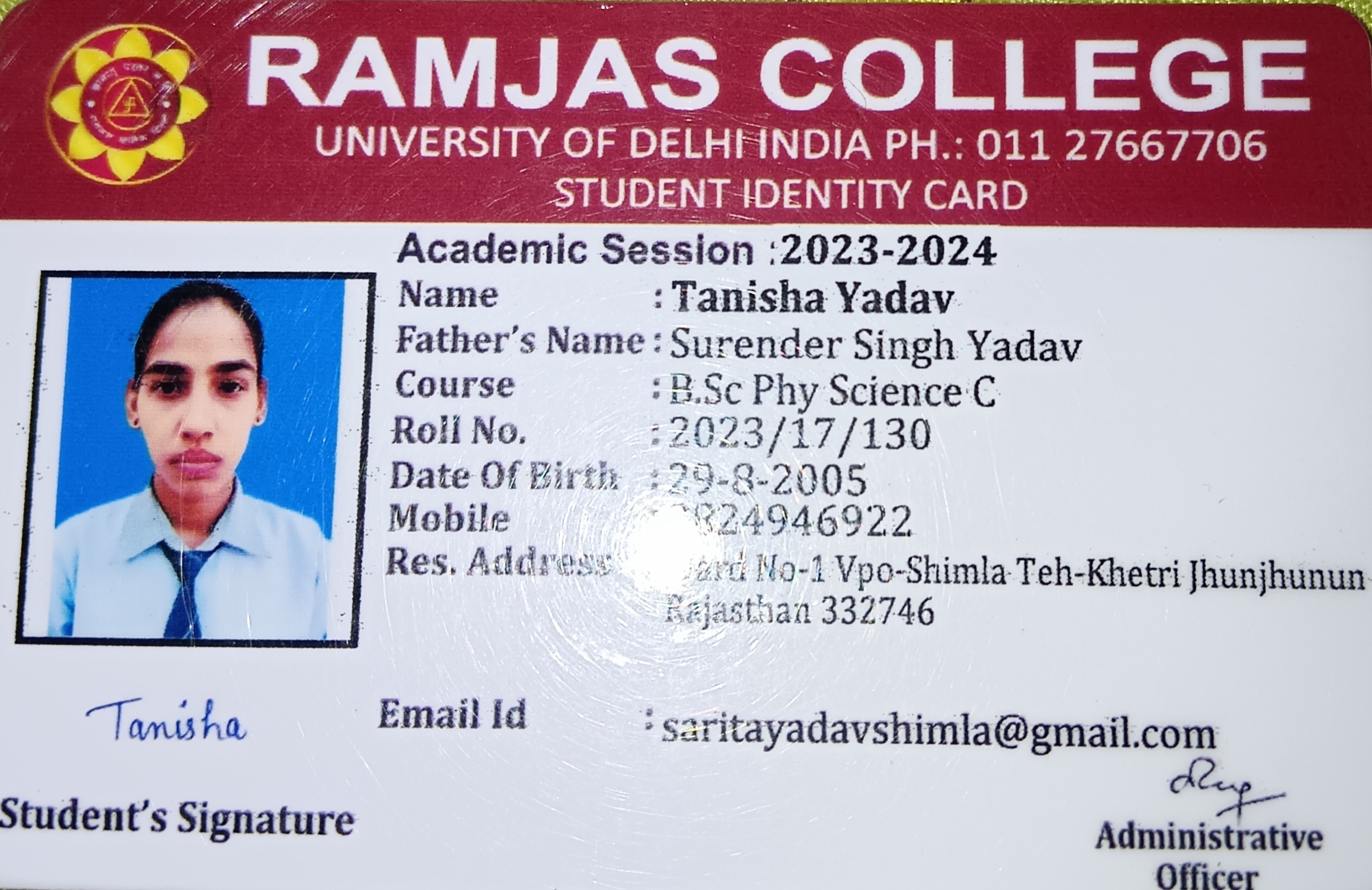 Tanisha Yadav