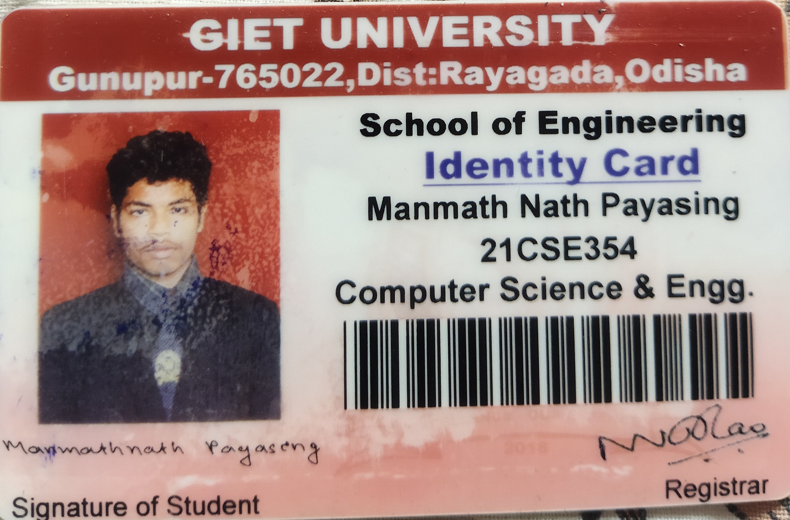 Manmath Nath Payasing