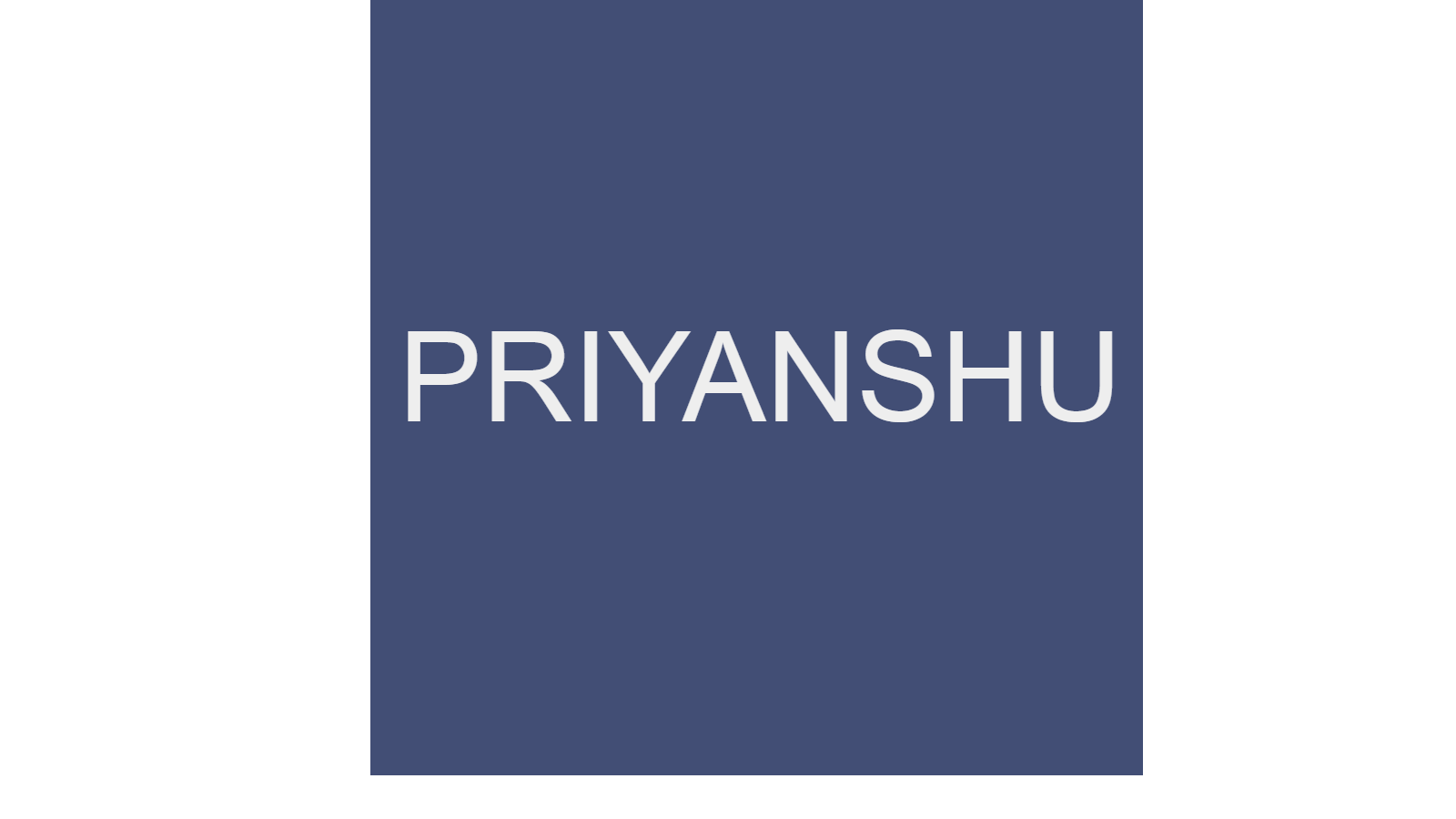 PriyanshuKesharwani