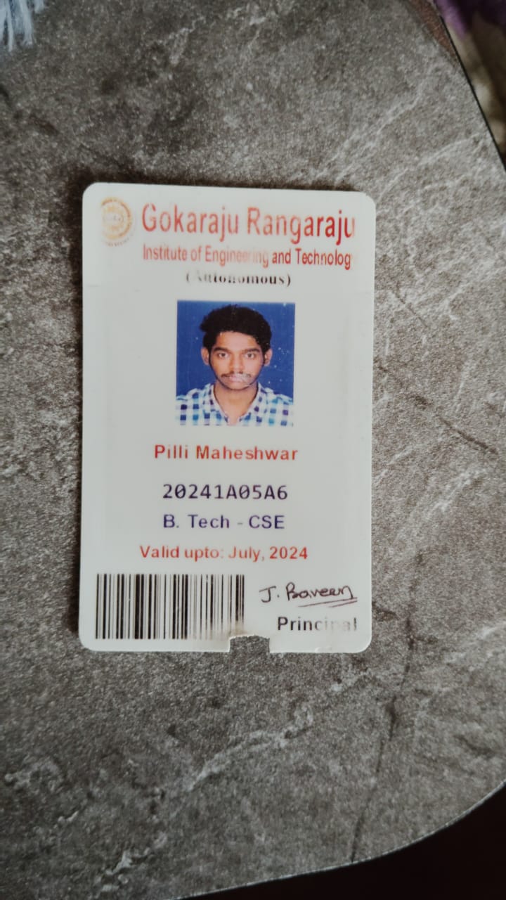 PILLI MAHESHWAR