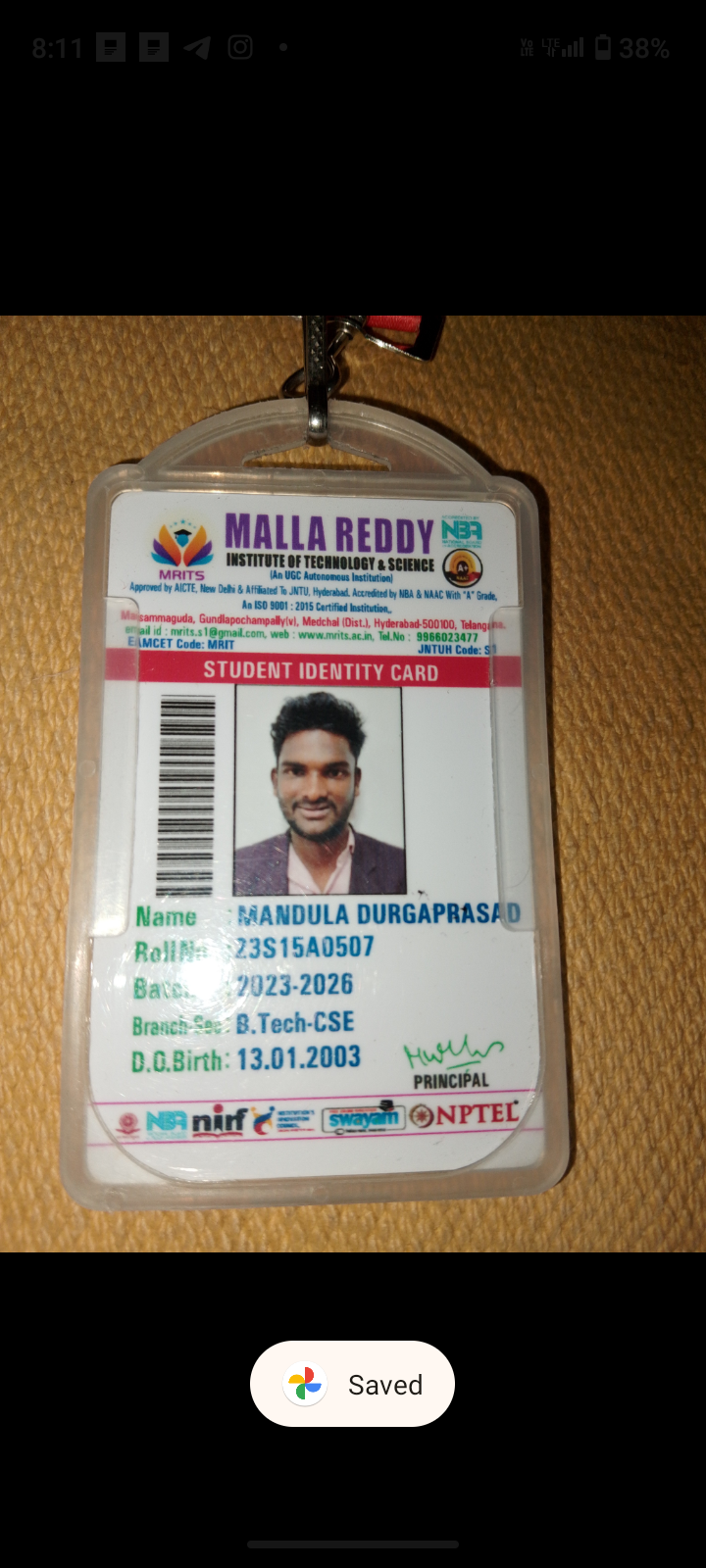 MANDULA DURGAPRASAD