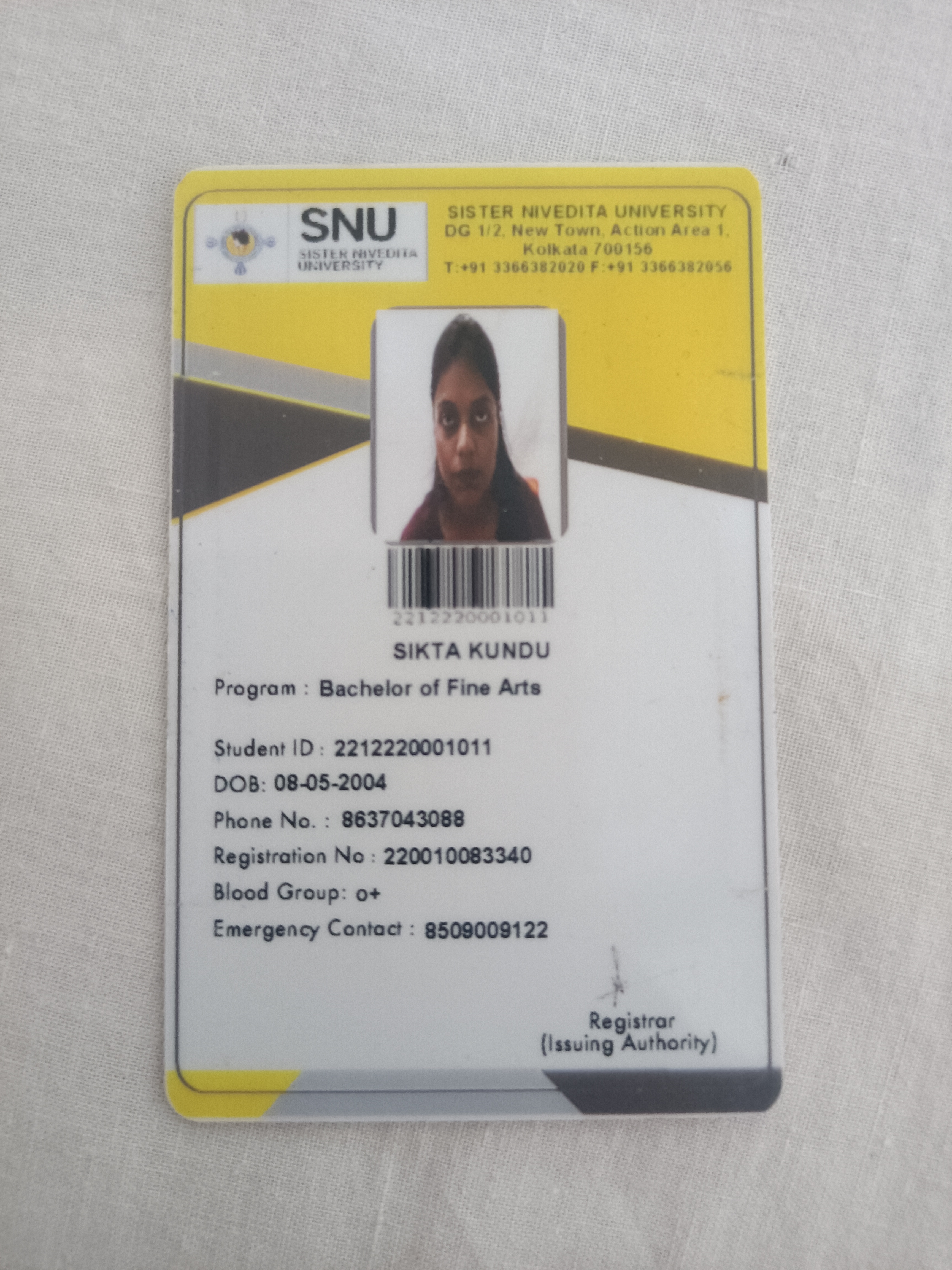 Sikta kundu