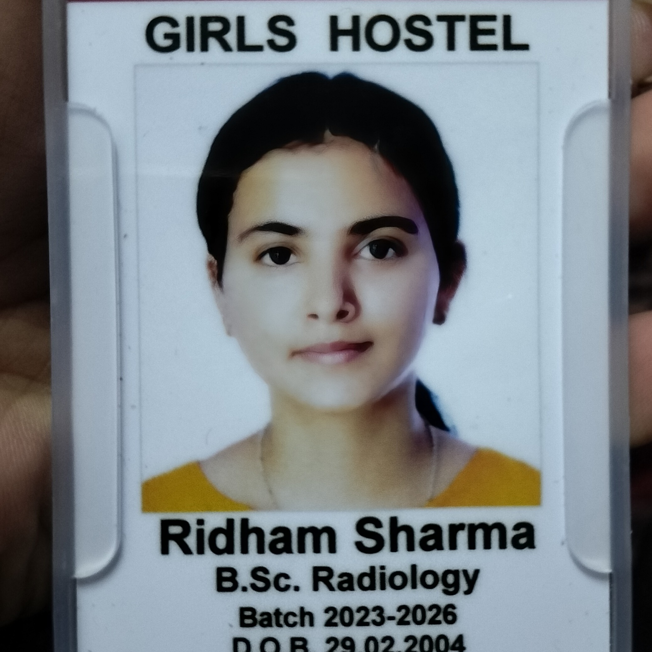 Ridham Sharma