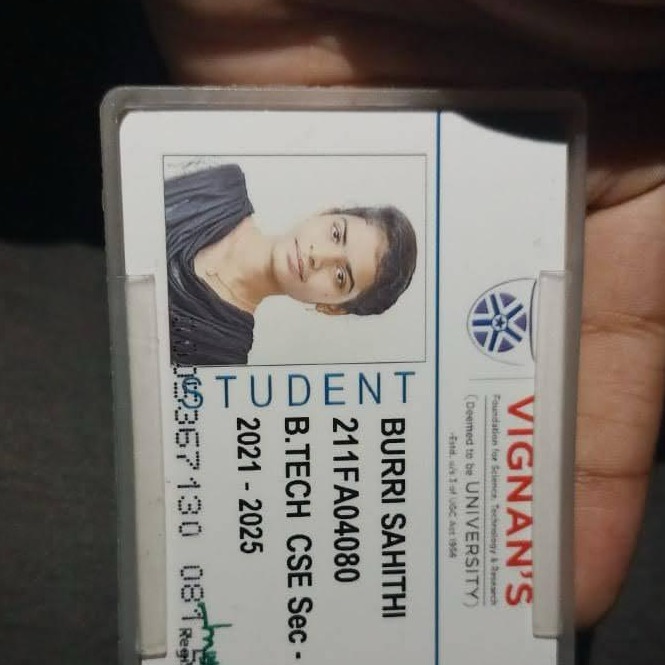 Sahithi Burri