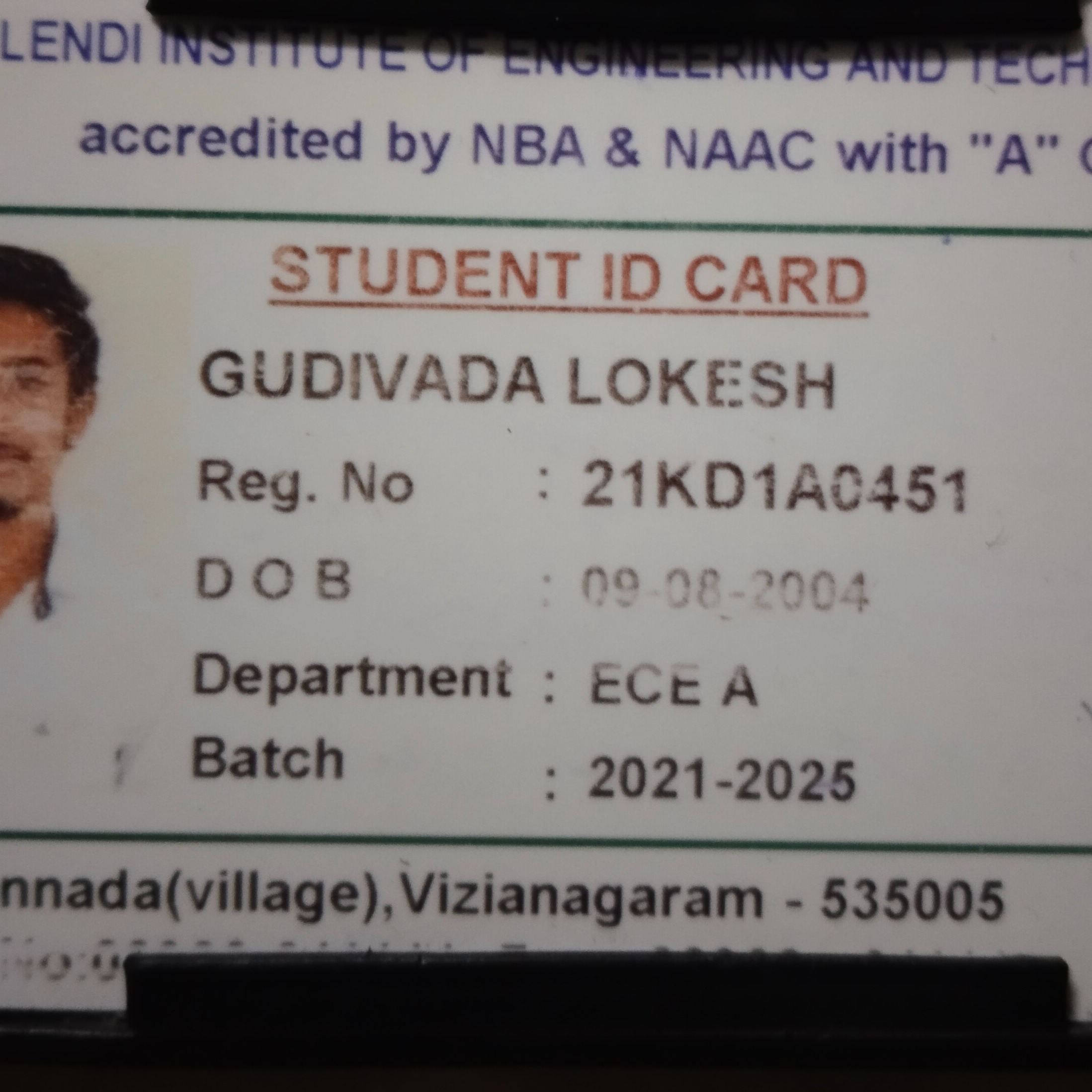 Gudivada Lokesh
