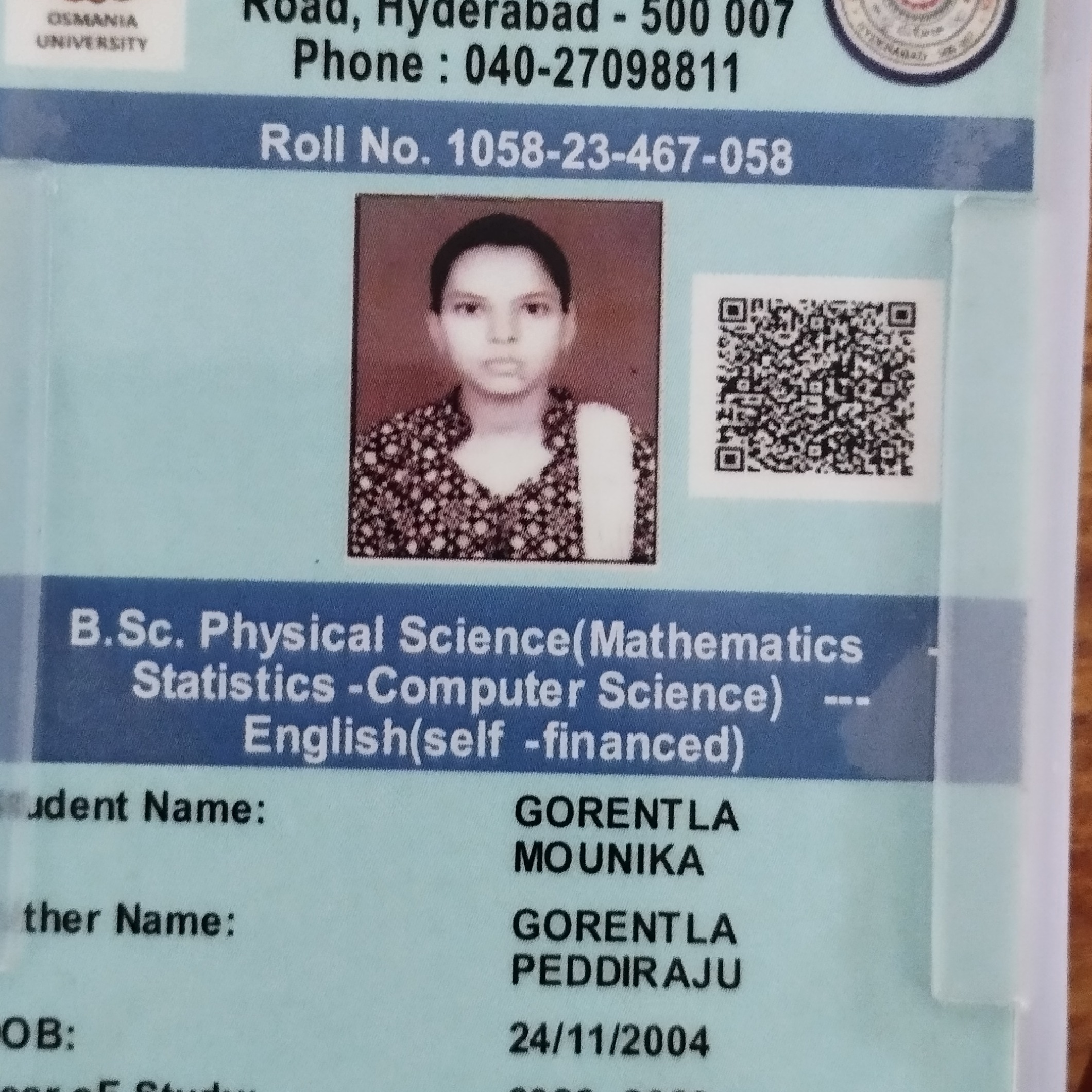 G Mounika