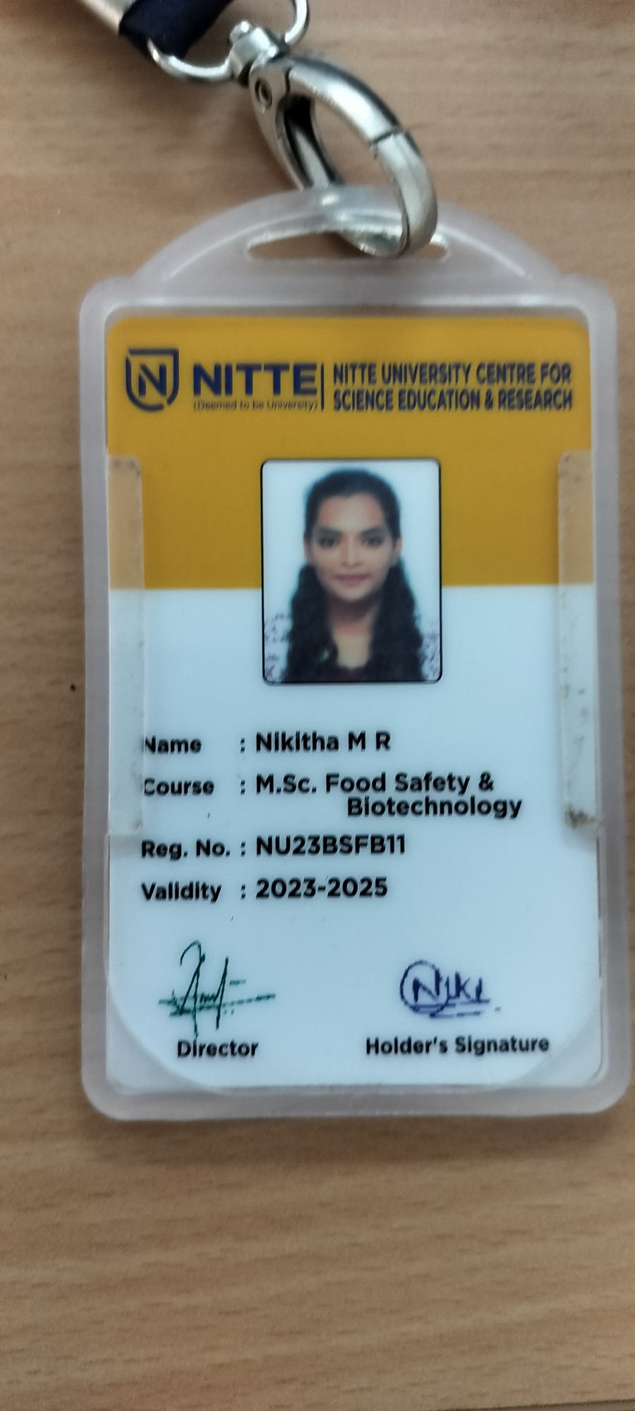 Nikitha M R