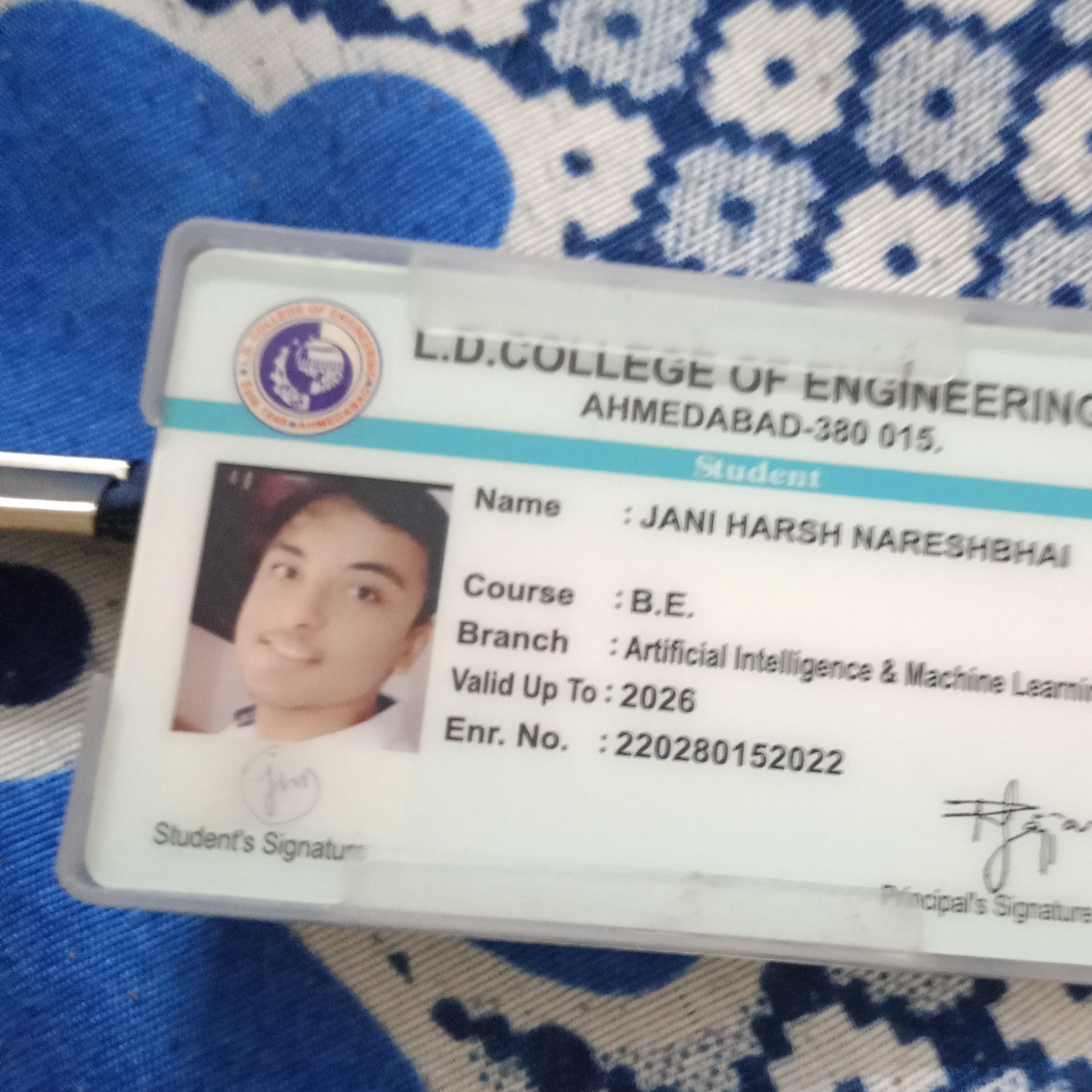 Jani Harsh NareshKumar