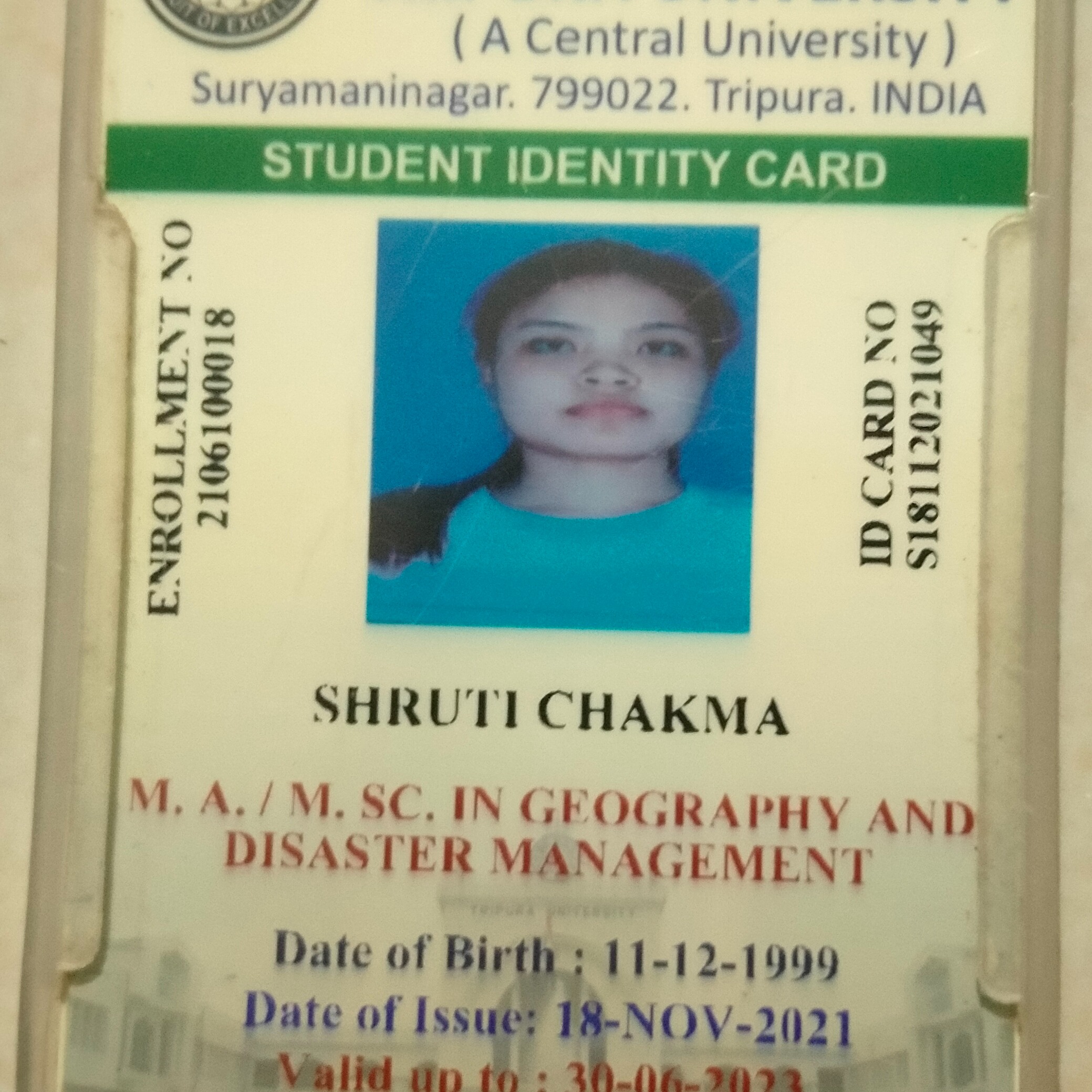 Shruti chakma