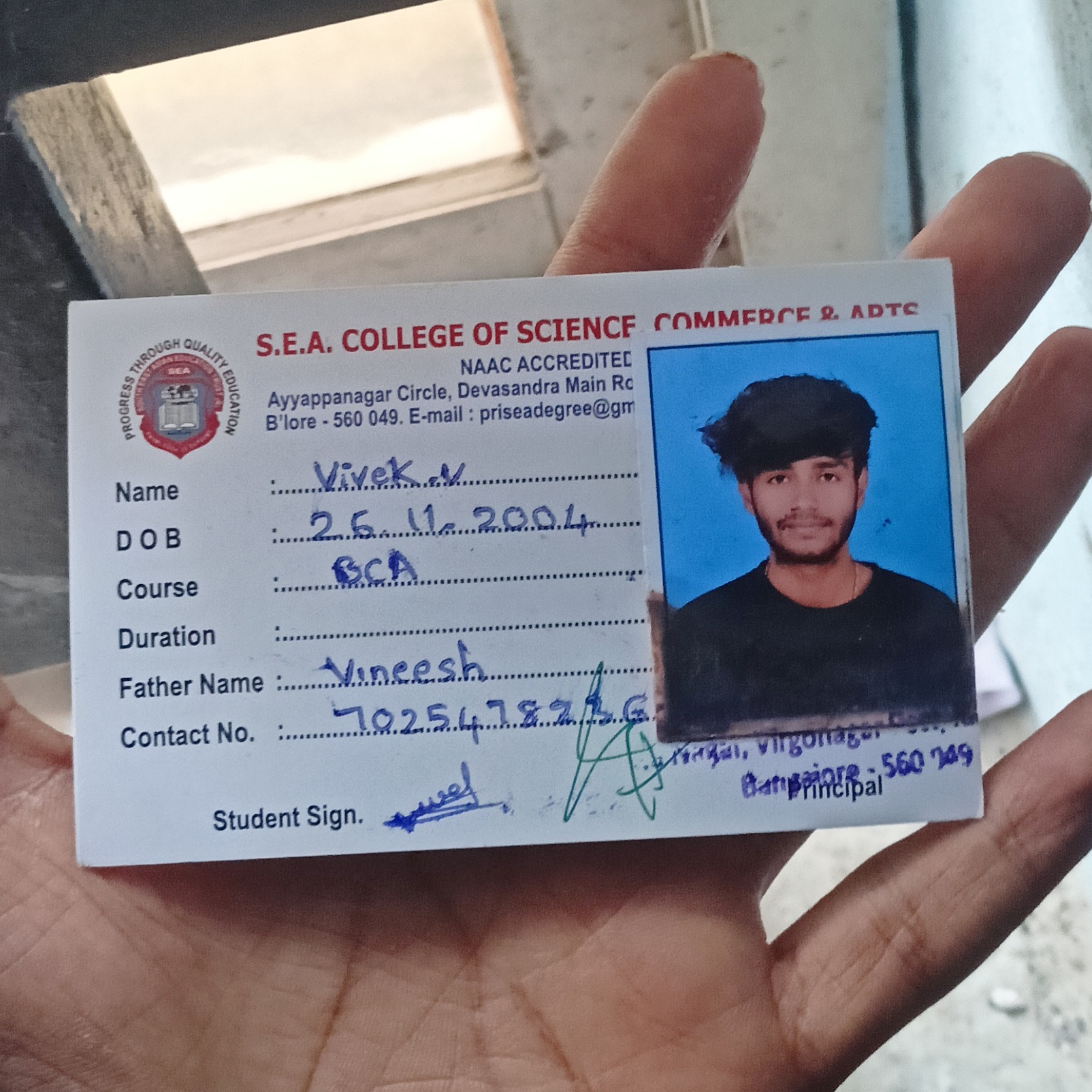 Vivek V