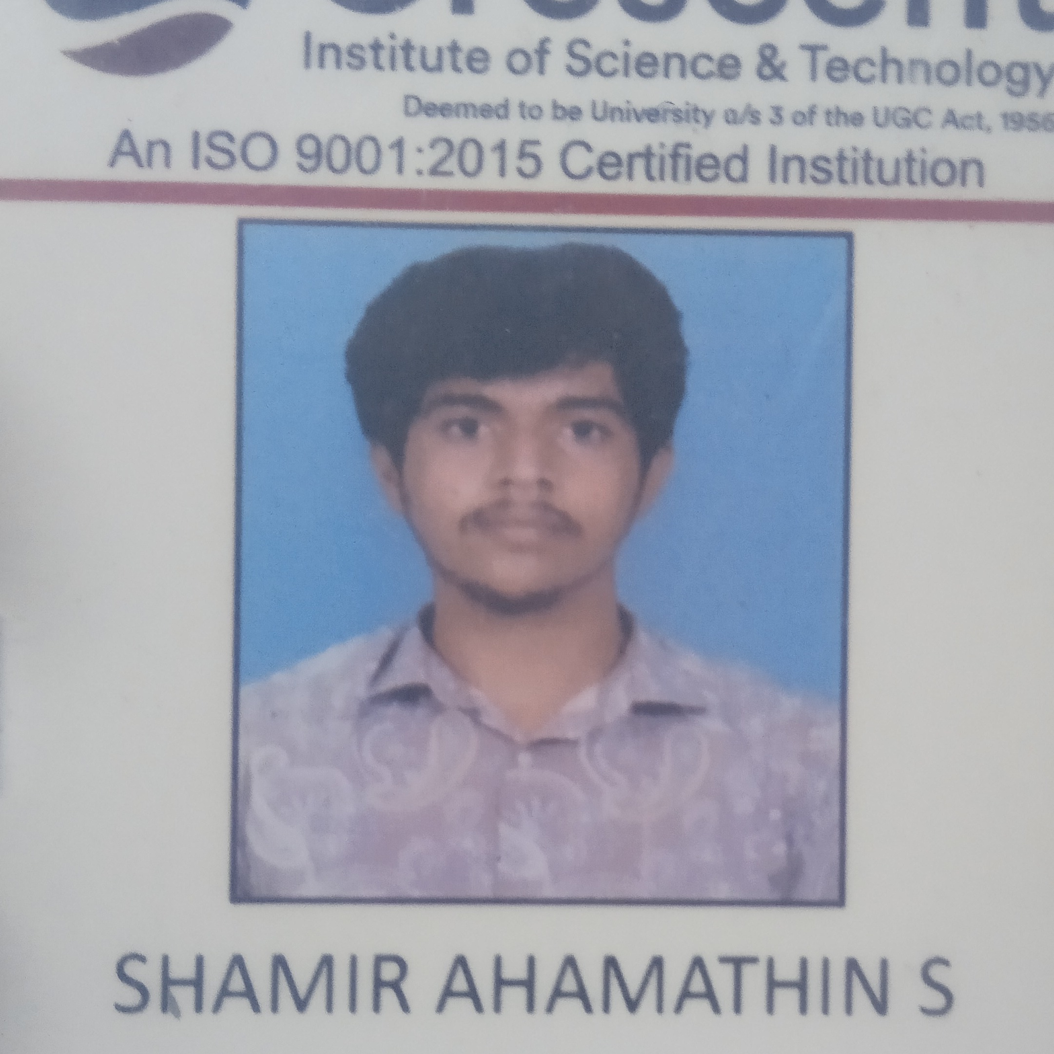 Shamir Ahamathin