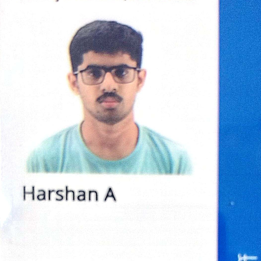 Harshan A