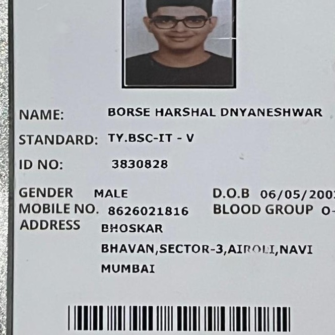 Harshal borse