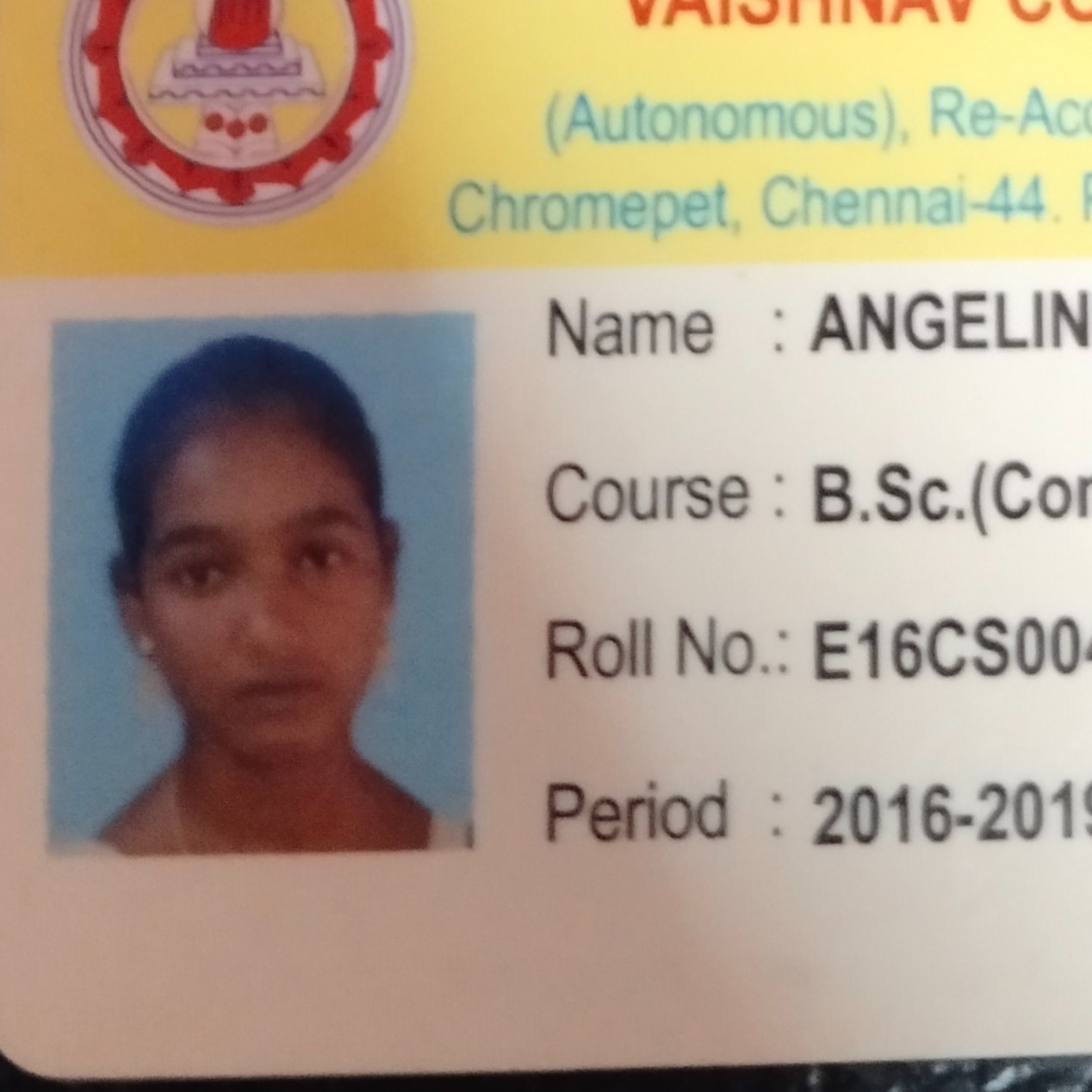 Angeline Sheela P