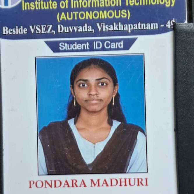 PONDARA MADHURI