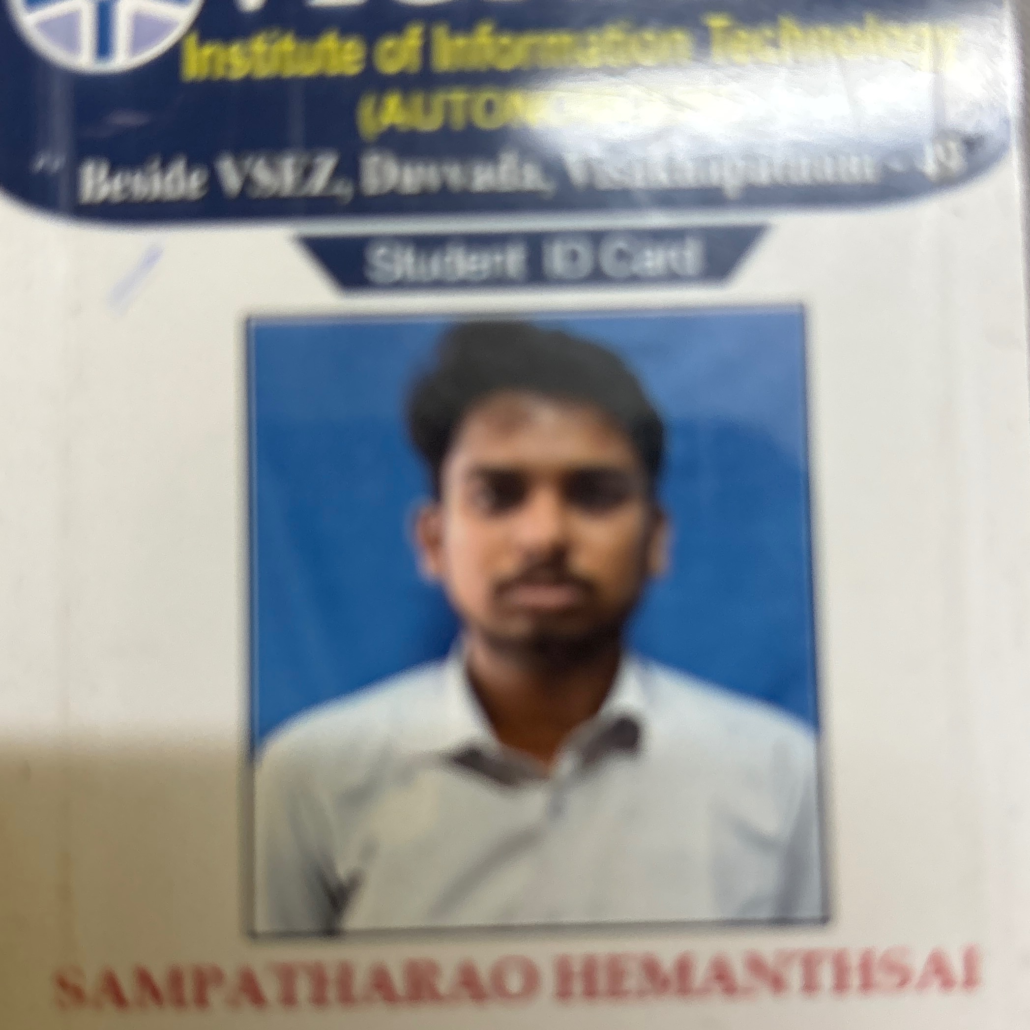 Sampatharao Hemanth Sai