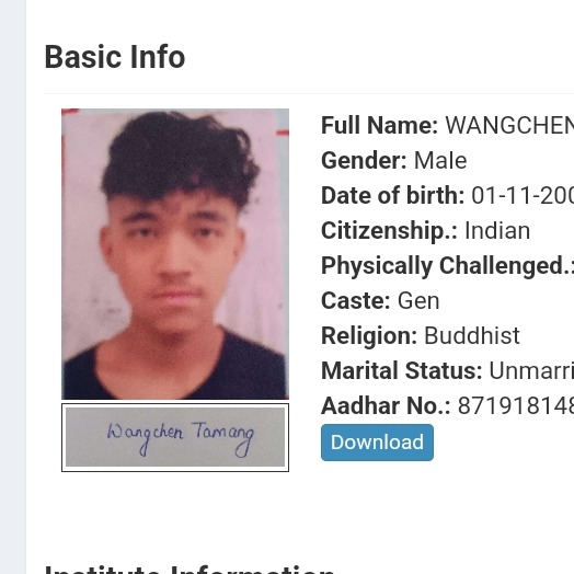 Wangchen Tamang