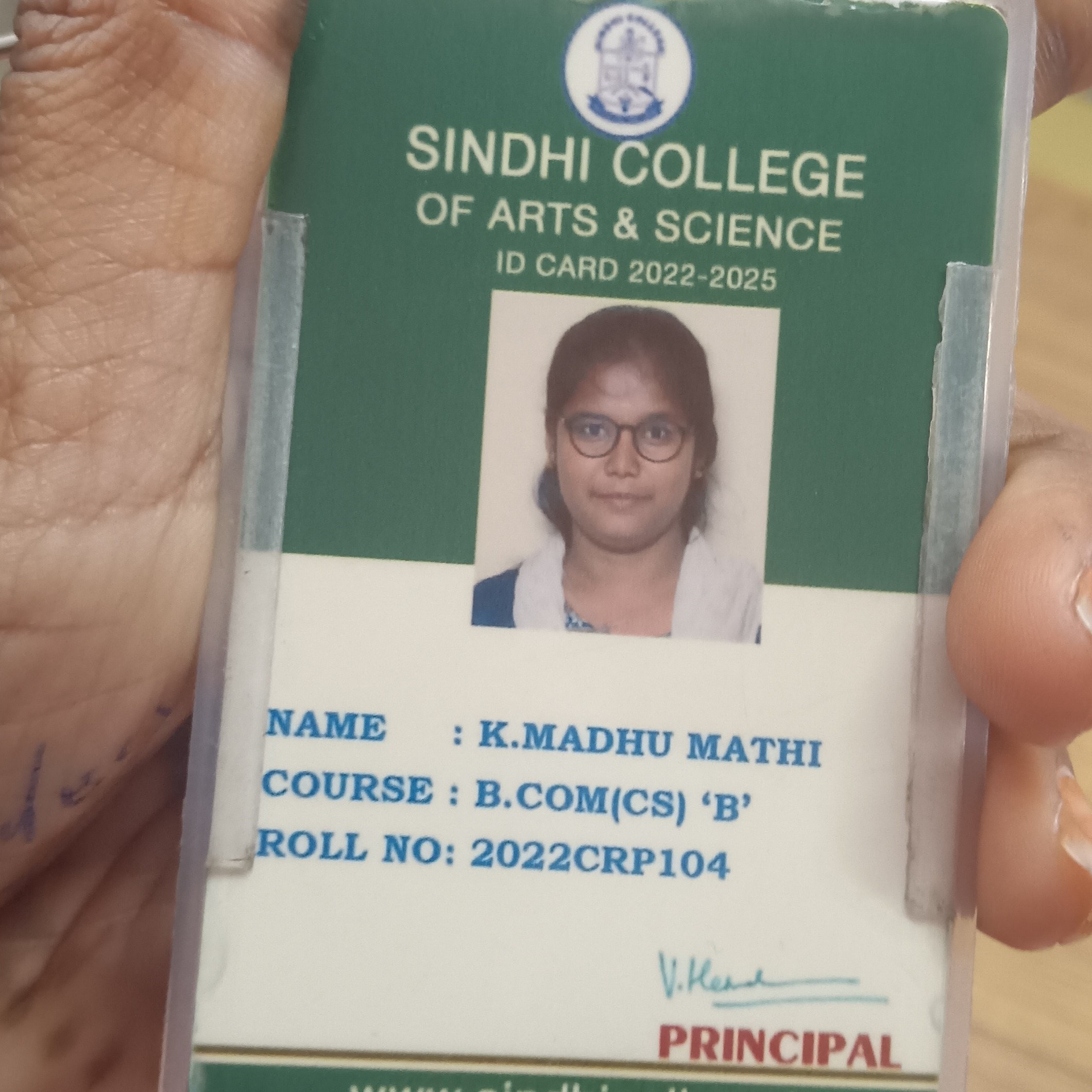 Madhumathi K