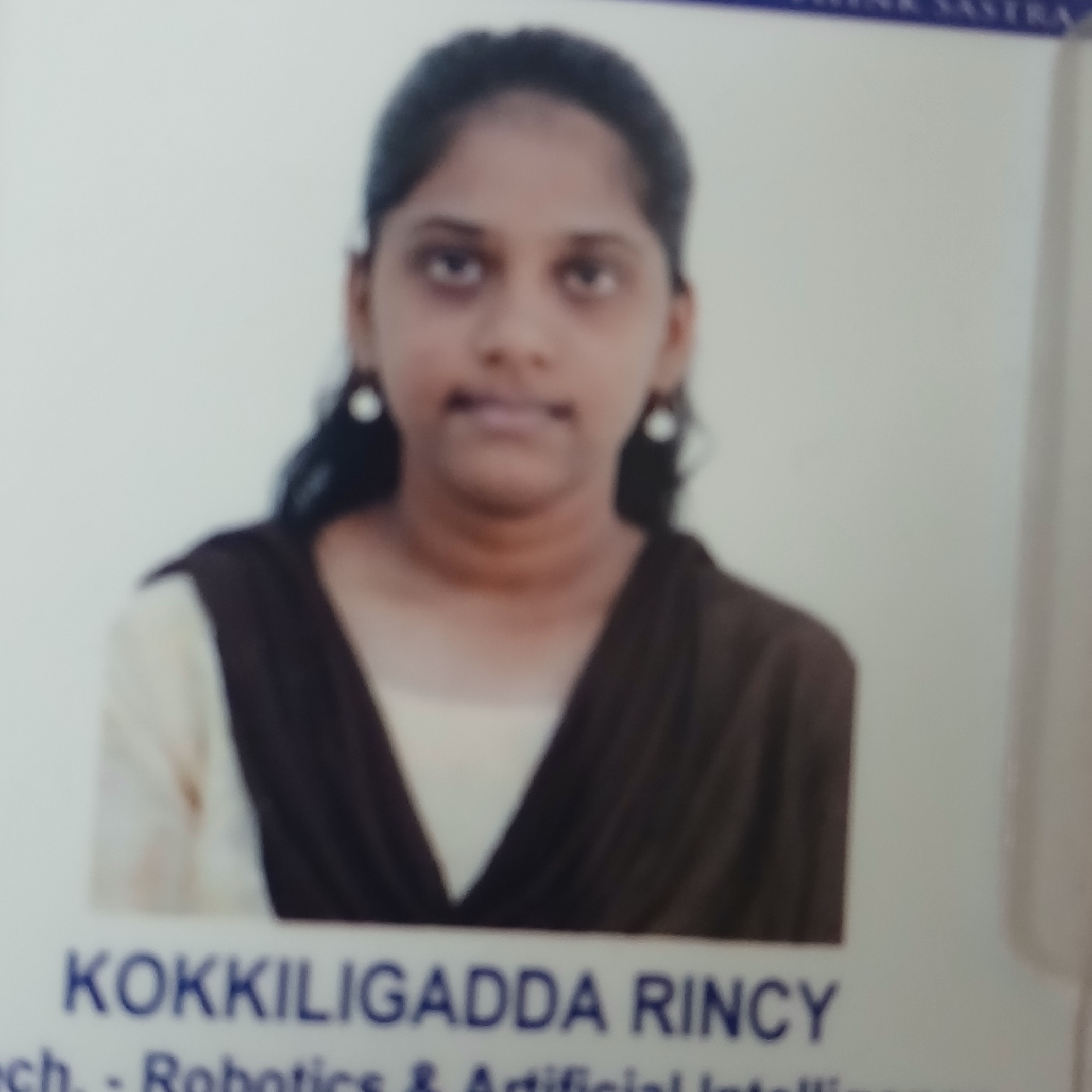 Kokkiligadda Rincy