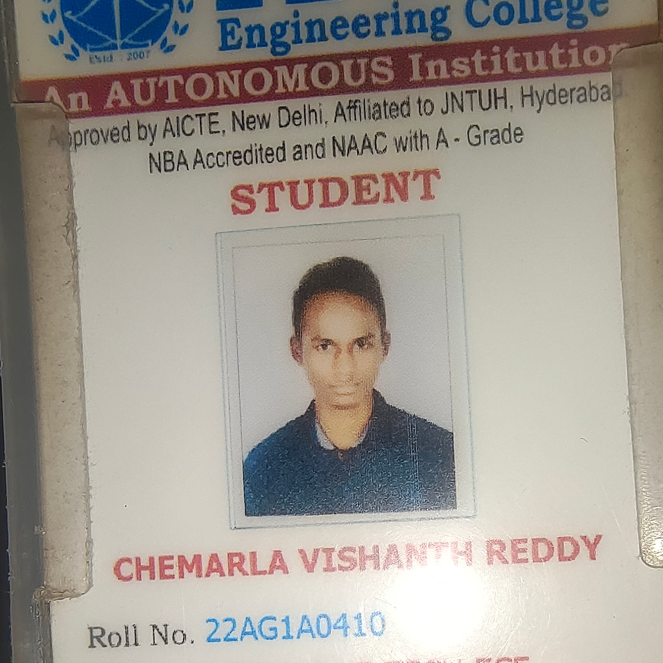 Chemarla Vishanth Reddy