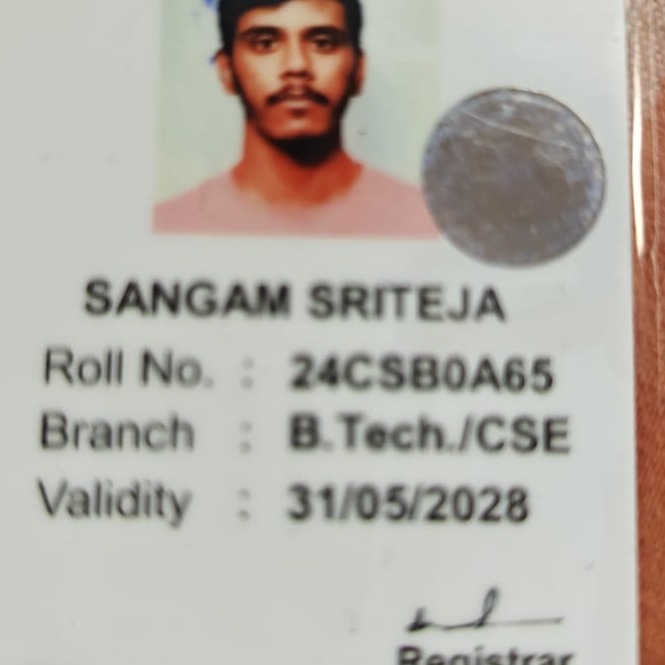Sangam sriteja
