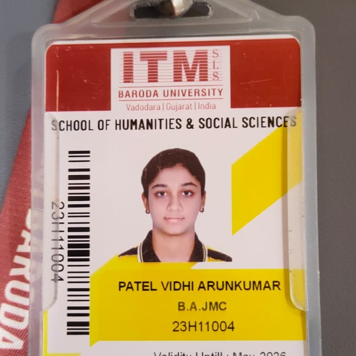 Vidhi Patel Arunkumar