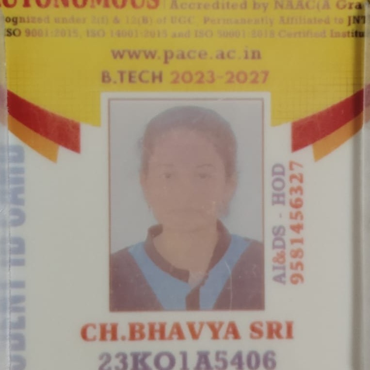 Bhavya Sri Cheemalamarri