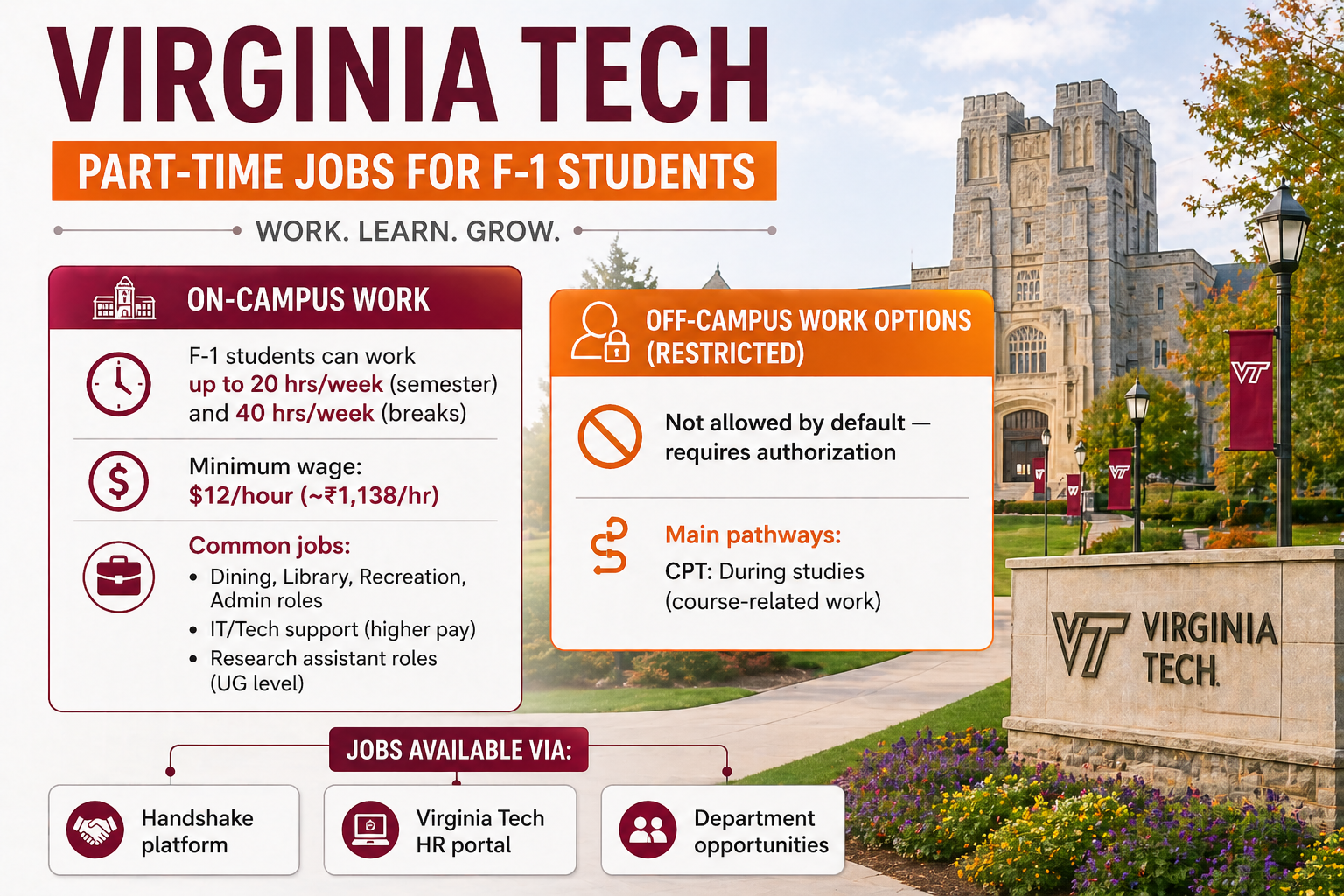 Virginia Tech: Fees, Courses, and Scholarships 2026
