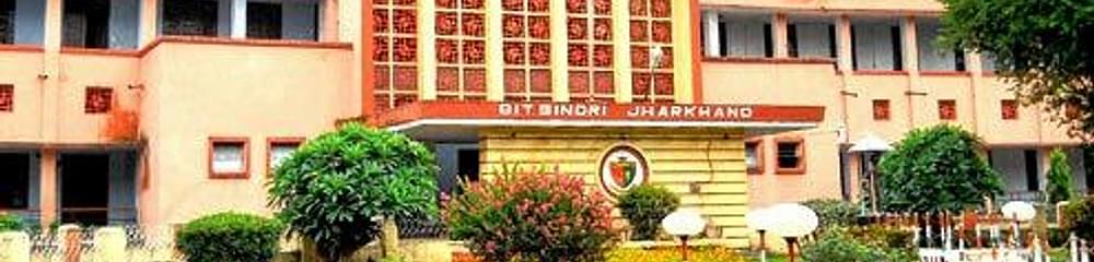 Birsa Institute of Technology - [BIT] Sindri