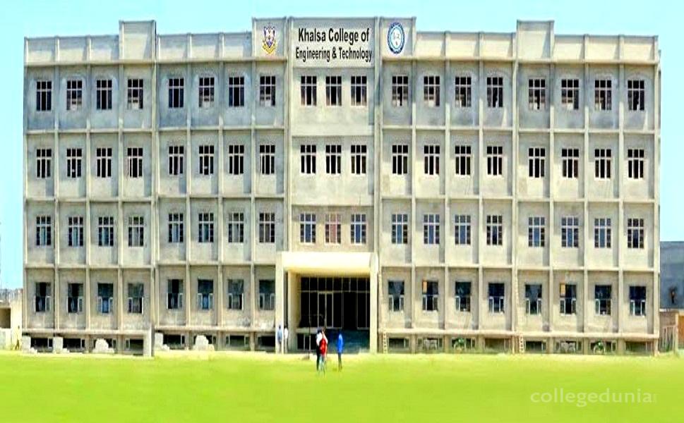Khalsa College of Engineering & Technology Amritsar B.Tech Computer ...