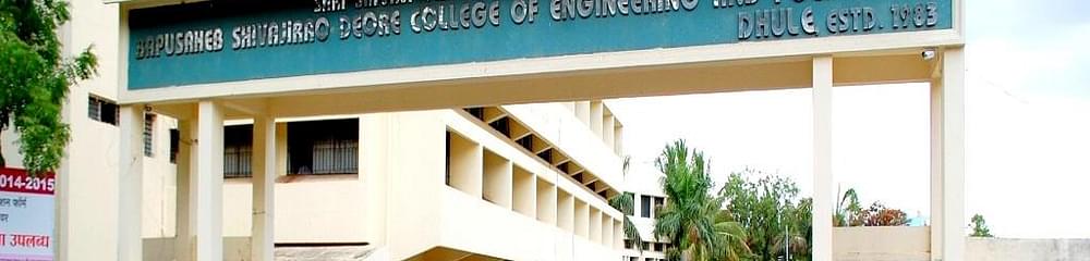 SSVPS's Bapusaheb Shivajirao Deore College of Engineering