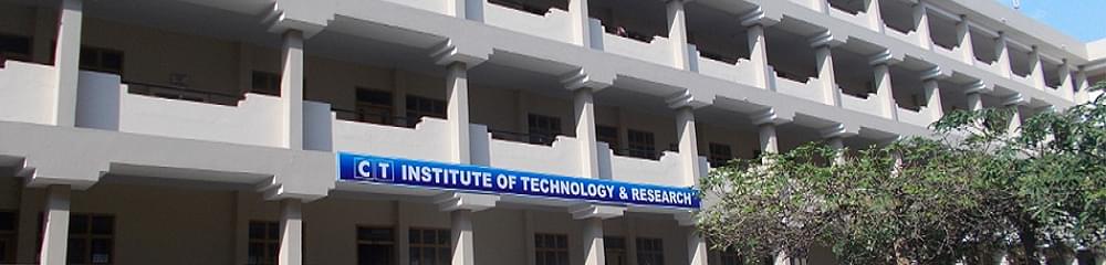 CT Institute of Technology & Research - [CTITR]