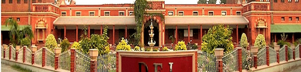 Dayalbagh Educational Institute Distance Education - [DEI-DEP]